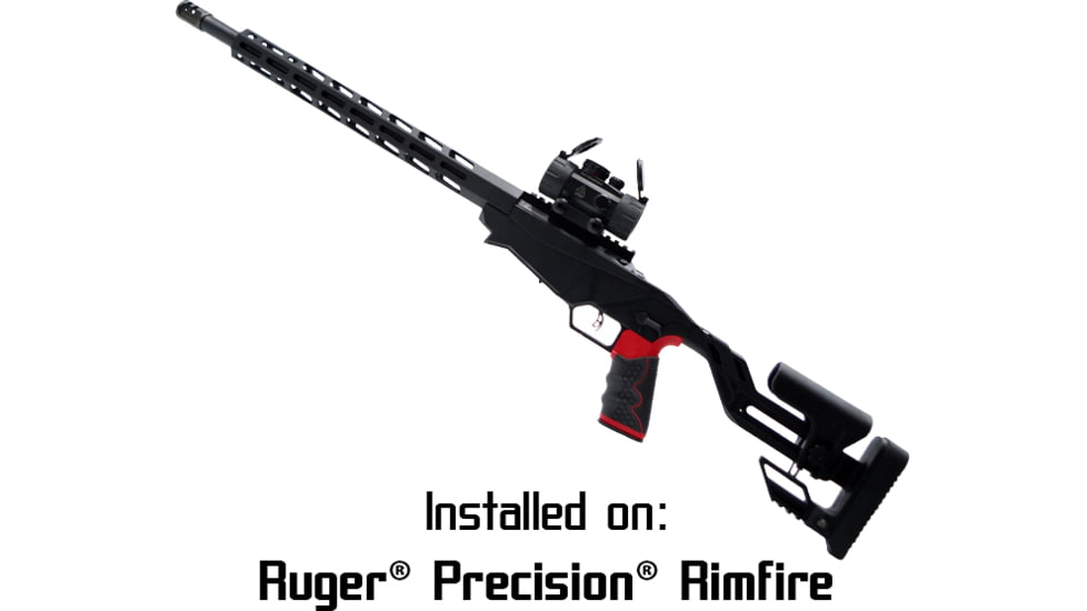 TANDEMKROSS Hivegrip For AR-15, Red, TK11N0371RED1