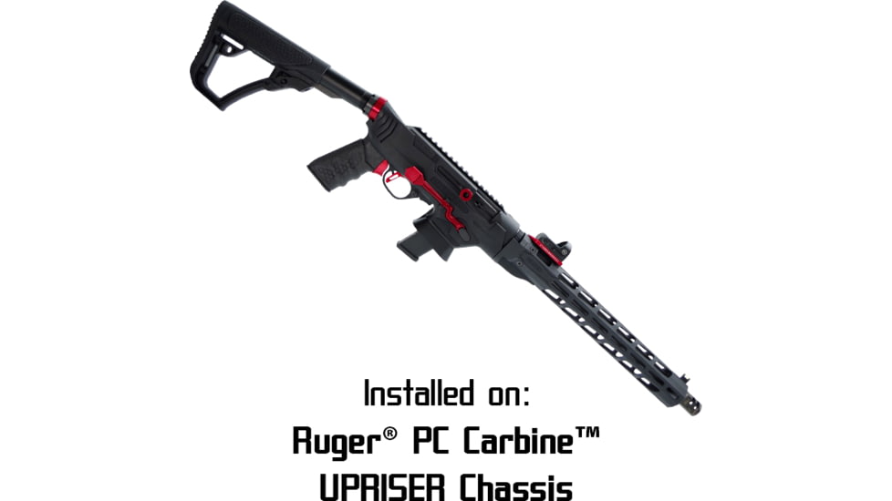 TANDEMKROSS Hivegrip For AR-15, Red, TK11N0371RED1