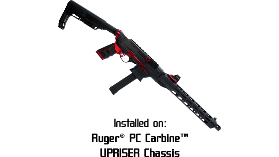 TANDEMKROSS Hivegrip For AR-15, Red, TK11N0371RED1