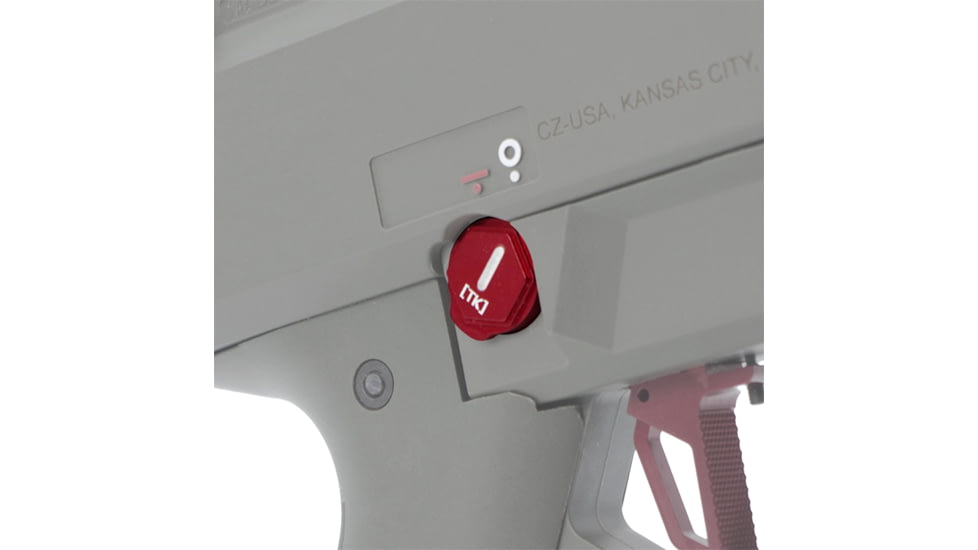 TANDEMKROSS Kross Out Safety Delete For CZ Scorpion, Red, TK33N0373RED1