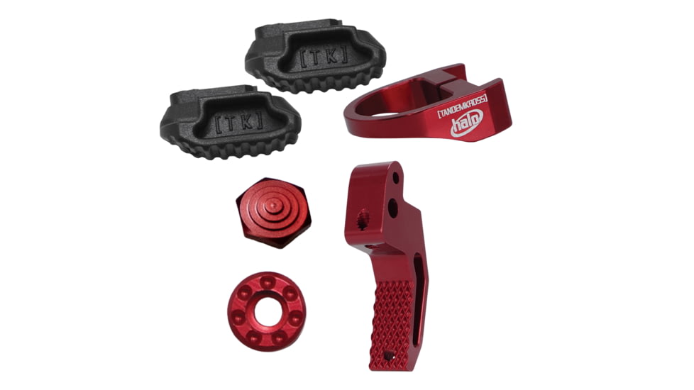 TANDEMKROSS Race Gun Kit, Ruger Mark IV, Red, TK24N0253RED1