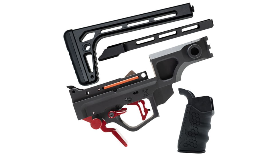 TANDEMKROSS Ruger 10/22 Manticore X Lower with PRO Bundle, Red, TK18N0543RED1