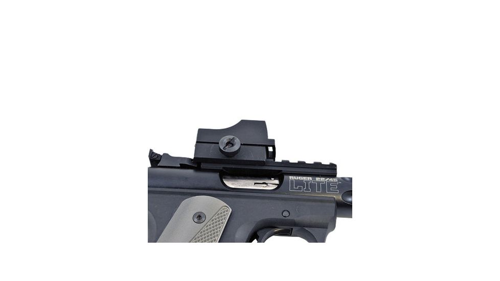 TANDEMKROSS Shadow Picatinny Rail for Ruger MKII/III/IV and 22/45, Black TK05N0014BLK1