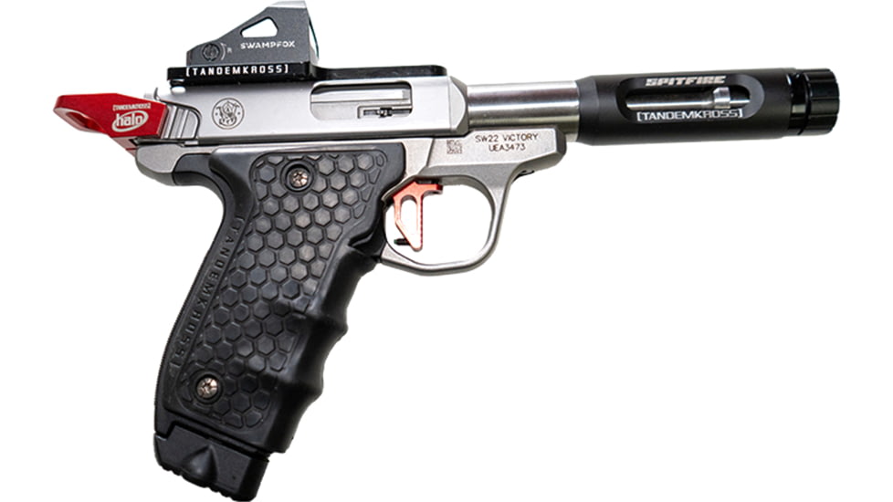 TANDEMKROSS Smith & Wesson SW22 Victory Spitfire Barrel with thread protector, Silver, TK23N0455TPB1