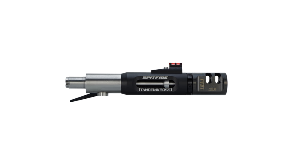 TANDEMKROSS Spitfire Barrel w/ Game Changer PRO compensator, Smith &amp; Wesson SW22 VICTORY, Black, TK23N0455BLK1