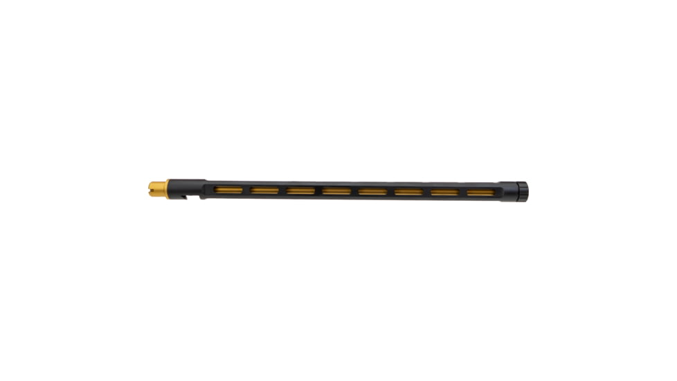 TANDEMKROSS Spitfire Ruger 10/22 Lightweight Threaded Rifle Barrel, 16.5, Thin profile, 1-16, 1/2X28, Black Sleeve/Gold Barrel, TK18N0545BWG1