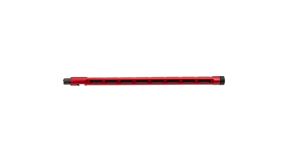 TANDEMKROSS Spitfire Ruger 10/22 Lightweight Threaded Rifle Barrel, 16.5, Thin Profile, 1-16, 1/2X28, Red Sleeve/Black Barrel, TK18N0545RWB1