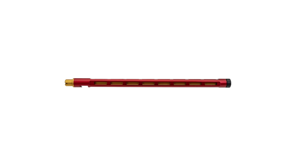 TANDEMKROSS Spitfire Ruger 10/22 Lightweight Threaded Rifle Barrel, 16.5, Thin Profile, 1-16, 1/2X28, Red Sleeve /Gold Barrel, TK18N0545RWG1
