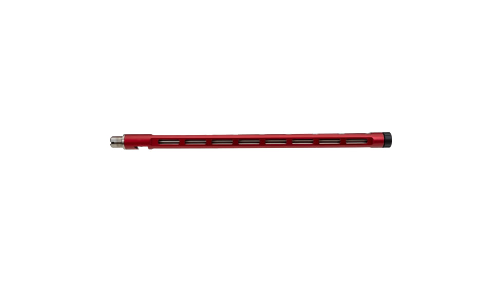 TANDEMKROSS Spitfire Ruger 10/22 Lightweight Threaded Rifle Barrel, 16.5, Thin Profile, 1-16, 1/2X28, Red Sleeve/Stainless Barrel, TK18N0545RWS1
