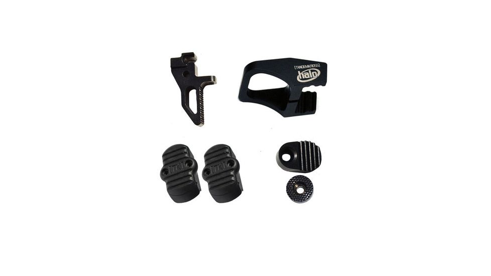 TANDEMKROSS SW22 Victory Race Gun Kit w/Halo Charging Ring/Victory Trigger/Titan Extended Mag Release/VictoryPro Extended Base Pad, Black TK23N0272BLK1