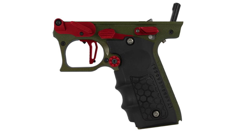 TANDEMKROSS Tandemized Ruger Mark IV and Mark IV 22/45 Cthulhu Lower, Green/Red, TK26N0461GRY1