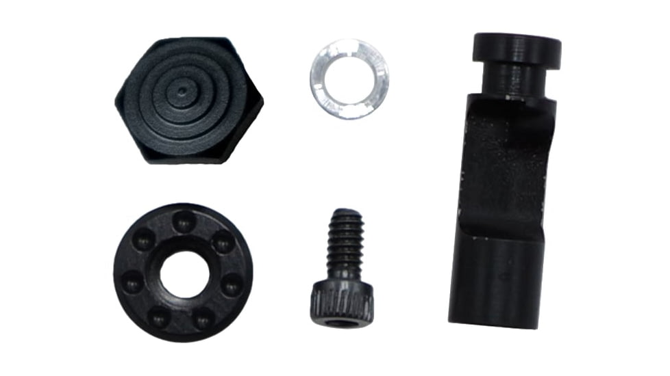 TANDEMKROSS Titan Extended Magazine Release for Ruger MK/II/III/IV 22/45, Black Button/Paddle, Black, TK26N0247BLK1