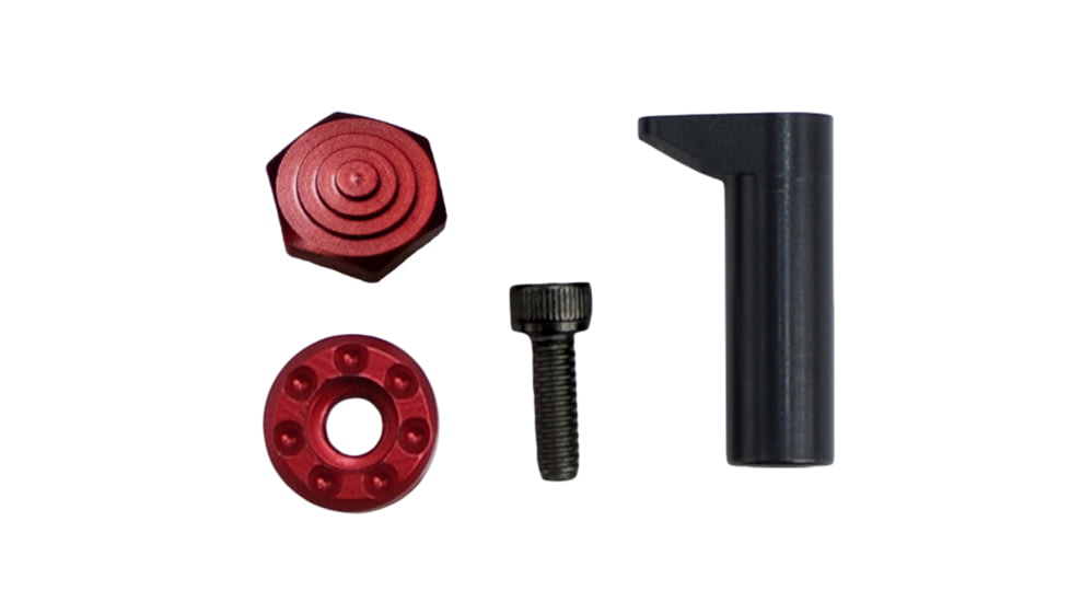 TANDEMKROSS Titan Extended Magazine Release for S&amp;W SW22 Victory, Red, TK23N0115RED1