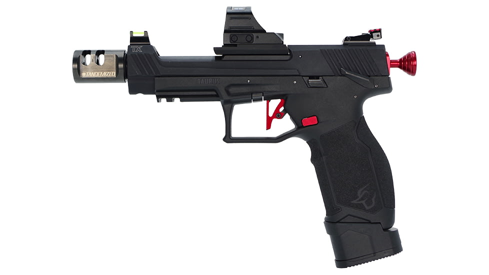 TANDEMKROSS Titan Extended Magazine Release, Taurus TX 22, Red, TK31N0447RED1
