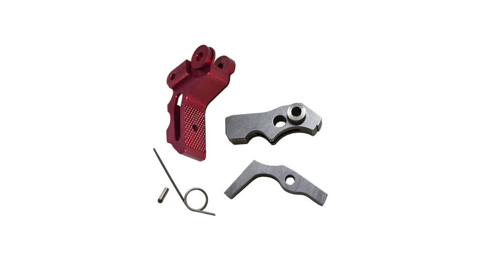 TANDEMKROSS Ultimate Trigger Kit, Ruger 10/22, Flat-Faced, Red, TK18N0304RED1