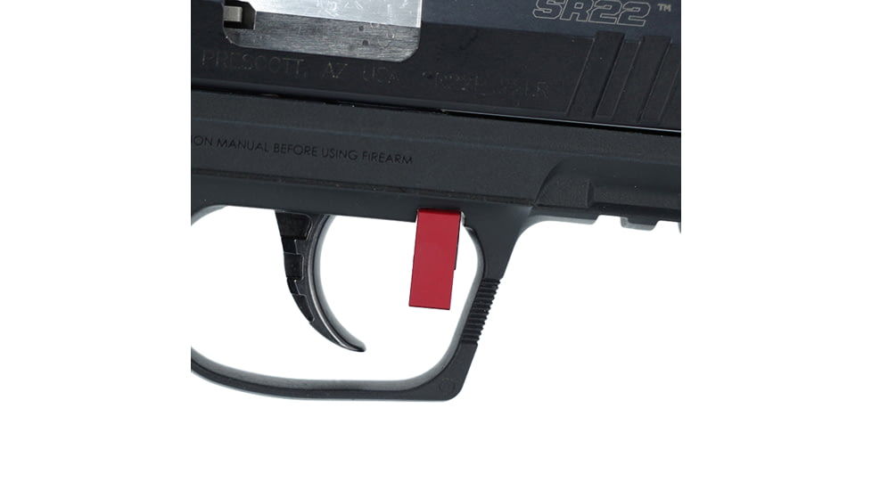 TANDEMKROSS Upgraded Takedown Lever for Ruger SR22, Red, TK17N0450RED1