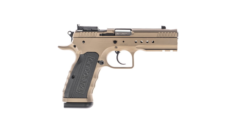 Tanfoglio Hexagon Tactical Semi Auto Pistol, 10mm Auto, 4.45 in Barrel