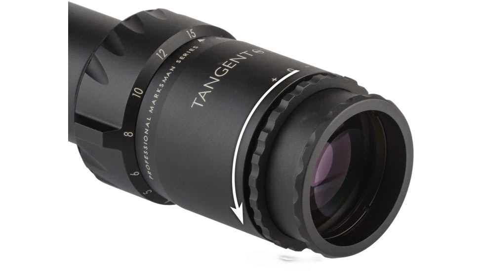 Tangent Theta Inc. Marksman 3-15x50mm 30mm Tube Rifle Scope, Gen 2 Mildot, 0.1 Mrad, 800102-0002