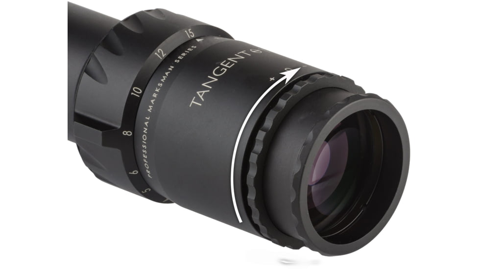 Tangent Theta Inc. Marksman 3-15x50mm 30mm Tube Rifle Scope, Gen 2 Mildot, 0.1 Mrad, 800102-0002