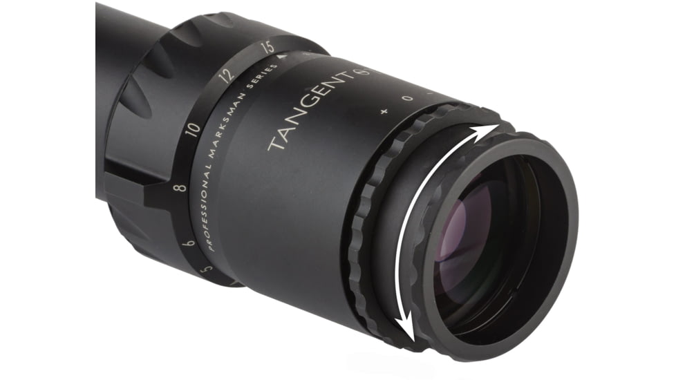 Tangent Theta Inc. Marksman 3-15x50mm 30mm Tube Rifle Scope, Gen 2 Mildot, 0.1 Mrad, 800102-0002