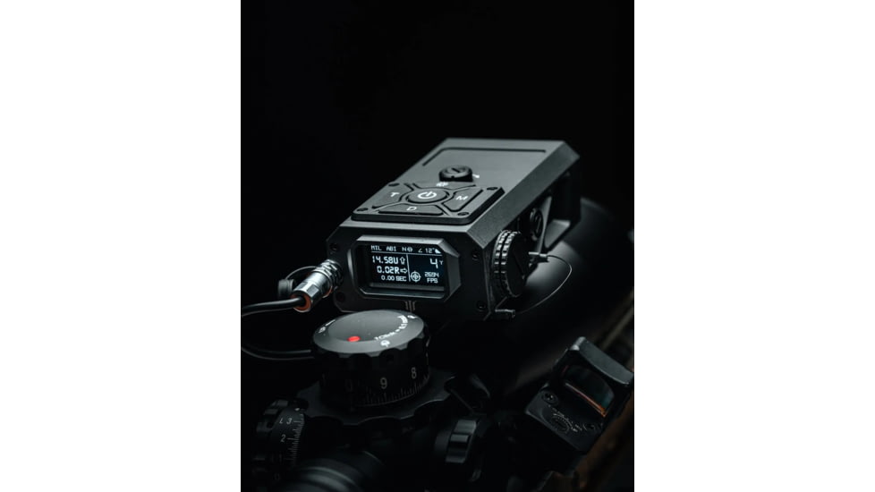 TANGOINNOS AB Elite Version FIRE4000 Ballistic 18mm Rangefinder, Black, TI-F4000-BLK