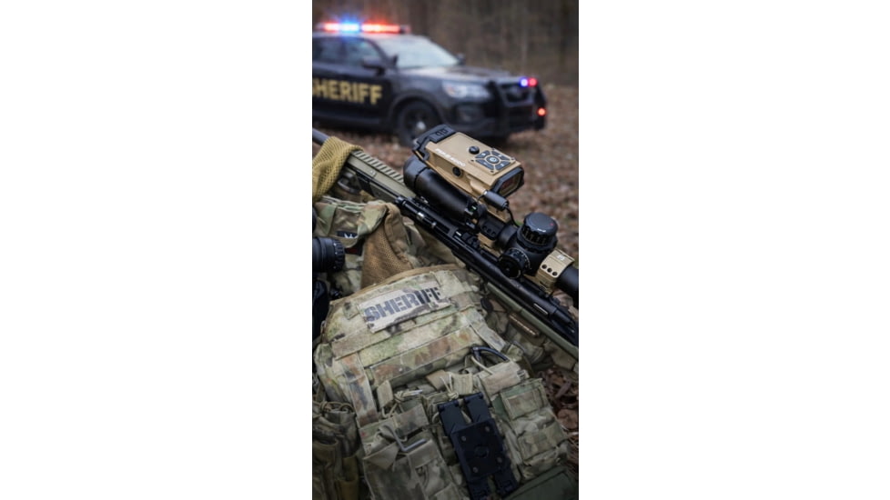 TANGOINNOS AB Elite Version FIRE4000 Ballistic 18mm Rangefinder, Flat Dark Earth, TI-F4000-FDE