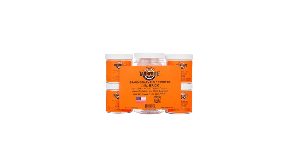 1/4 pound Brick; Single Brick Of Four 1/4 Pound Targets