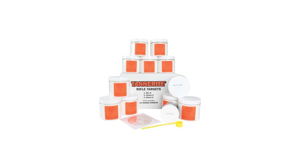 Tannerite PP10 ProPack 1lb Exploding Targets 10/Case Includes Measuring Spoon PP410