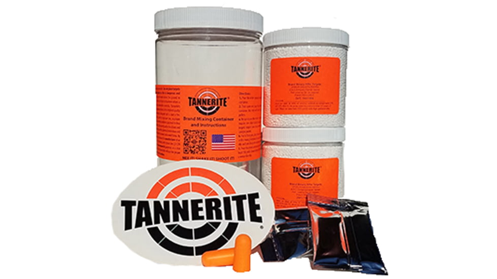 Tannerite Exploding Rifle Target 1/2 lb 2 Pk, Orange, H2P