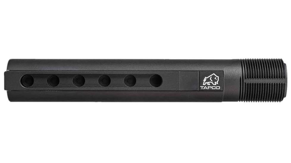 Tapco Buffer Tube 6 Position Black Anodized AR-15, TAP22057
