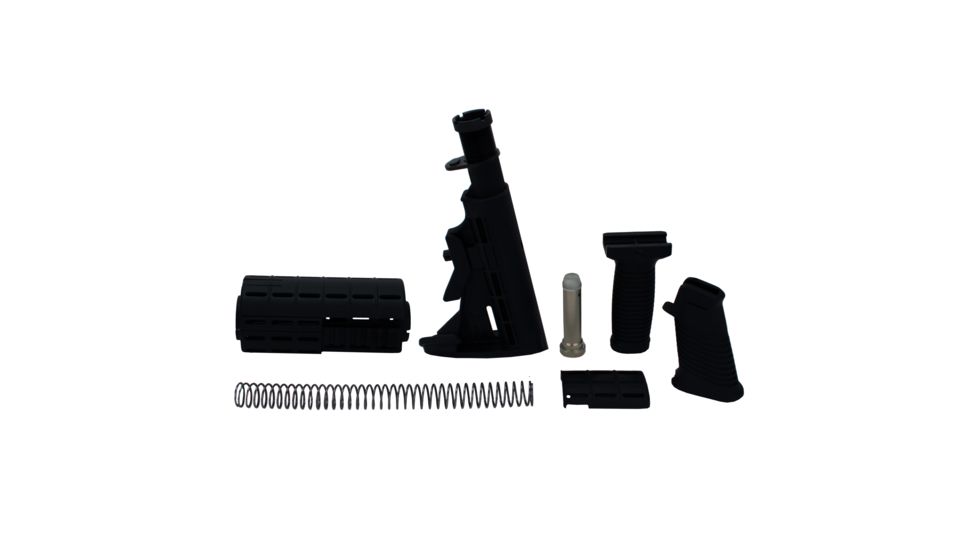 Tapco Intrafuse Ar-15 Stock Set, Black - ZSTK09161 BLACK