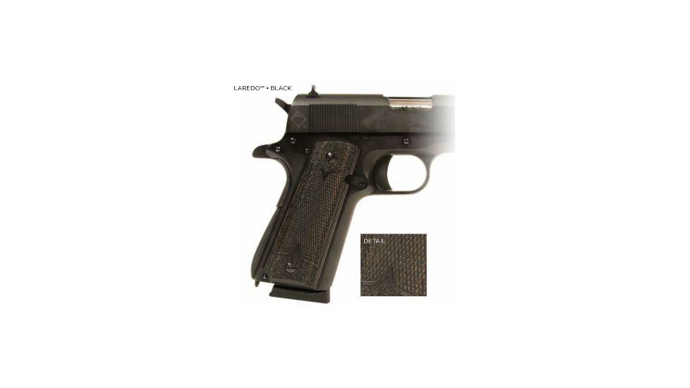 Tapco TimberSmith 1911 Pistol Grip, The Laredo, Black TIM84202 BLACK