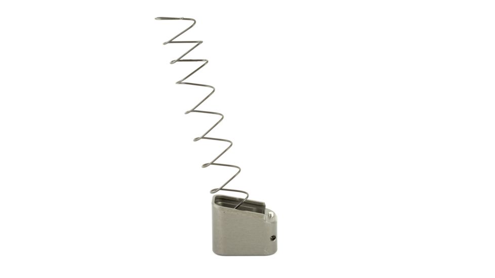 Taran Tactical Innovations Firepower Magazine Extension Base Pad, Glock 19/23, +4/5 Round, Titanium Gray, GBP940C-5