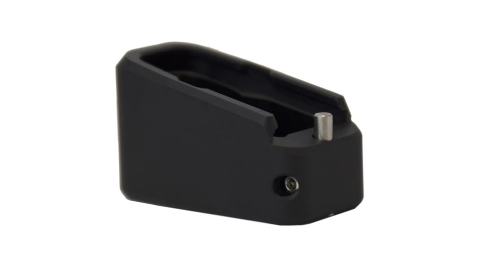 Taran Tactical Innovations Base Pad for Glock 43 Magazine, Flat Black, GBP9-00