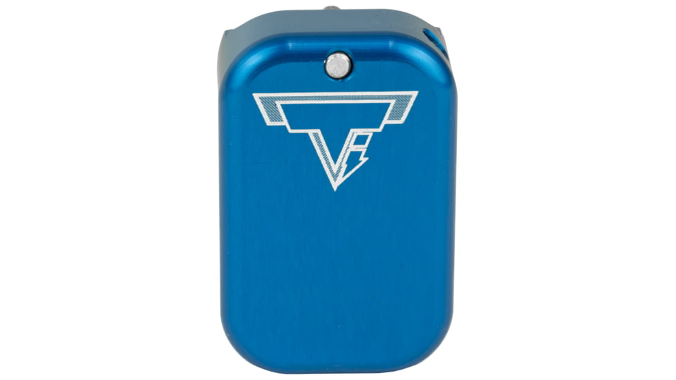 Taran Tactical Innovations Base Pad, For Glock 17/22, +3/+4, Small, Blue Finish