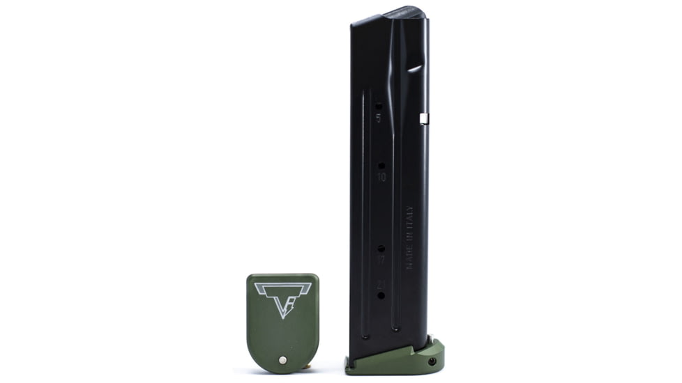 Taran Tactical Innovations Base Pad For Sig Sauer P320 9/40 Magazine, 1 Round, OD Green, 1, P320-007