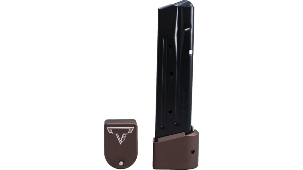 Taran Tactical Innovations Base Pad For Sig Sauer P320 9/40 Magazine, 5 Round, Coyote Bronze, 5, P320-06