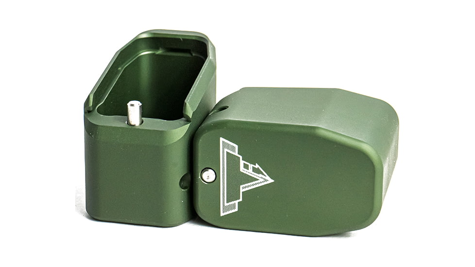 Taran Tactical Innovations Basepad for Shield Arms Glock48/43X, 5 Round, OD Green, 5, GBP948-07