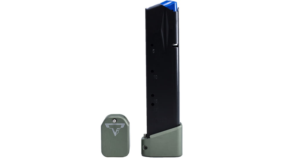 Taran Tactical Innovations Firepower Base Pad for CZ75, 4 Round, OD Green, 4, CZBP940-07