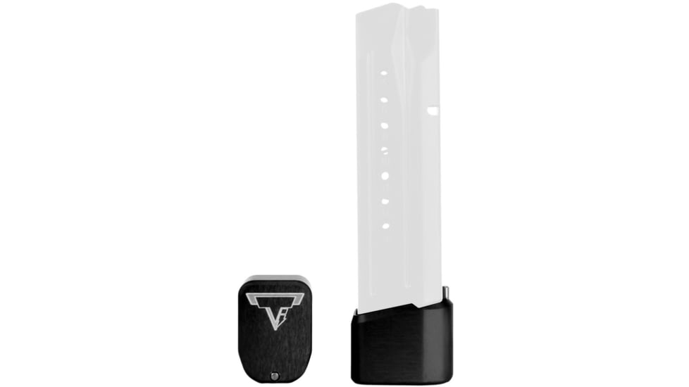 Taran Tactical Innovations Firepower For Smith&amp;Wesson Full Size Pistol Magazine Extension, 5/6 Round, Black, 6, MPB940-01