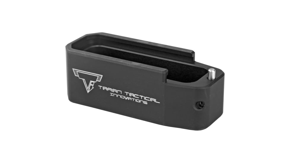 Taran Tactical Innovations Firepower For AR15, 5/6 Round, Rifle Magazine Extension, Flat Black, 6, PMBP-00