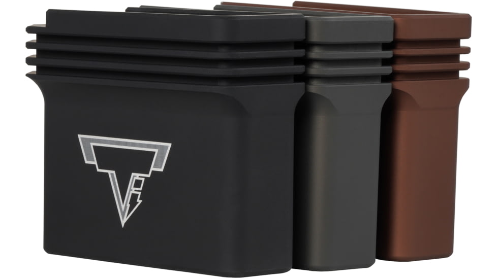 Taran Tactical Innovations Genesis Arms Genn 12ga Extension, 3 Round, Flat Black, 3, GEN12BP-00