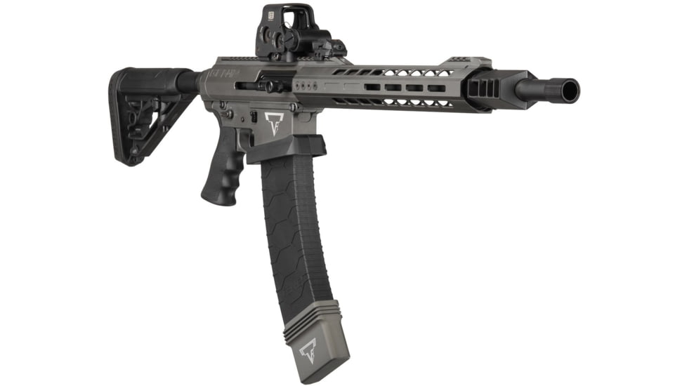 Taran Tactical Innovations Genesis Arms Genn 12ga Extension, 3 Round, Titanium Gray, 0, GEN12BP-05