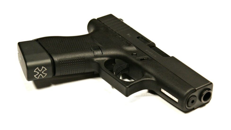 Noveske Glock 43 Base Pad and Spring, Black, 06000620