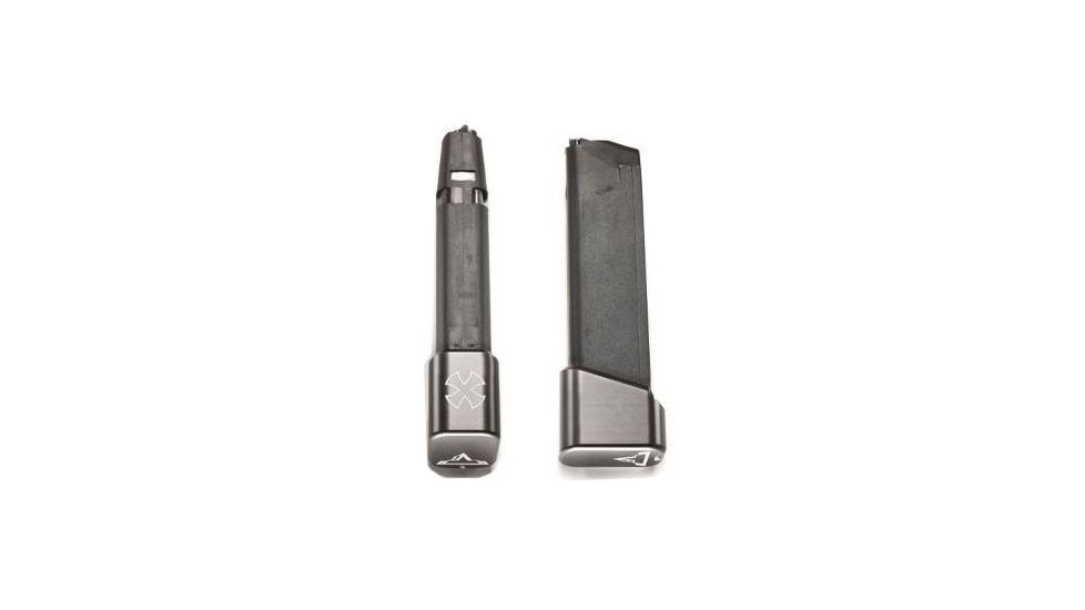 Taran Tactical Innovations Glock Base Pad and Spring, Black, 06000000