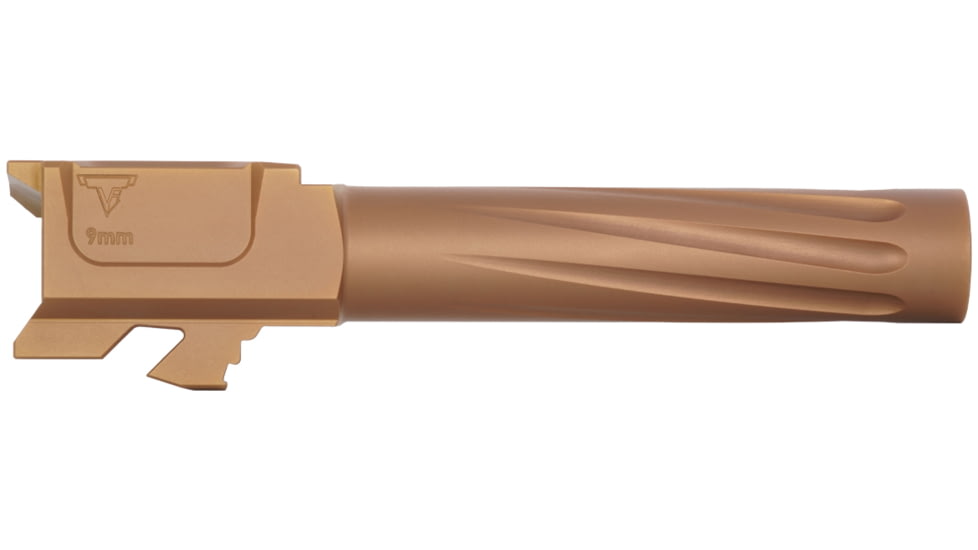 Taran Tactical Innovations Match Grade Barrel for the Glock 19/45, Bronze, TTI-MG-G19-BARREL-06