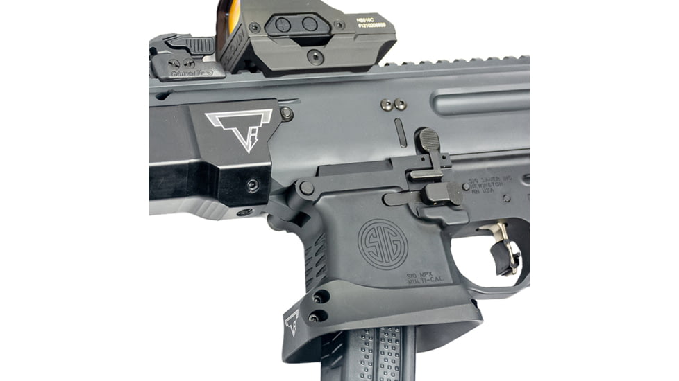 Taran Tactical Innovations MPX Magwell, Gen 3, Flat Black, MPX9-MW0-G3