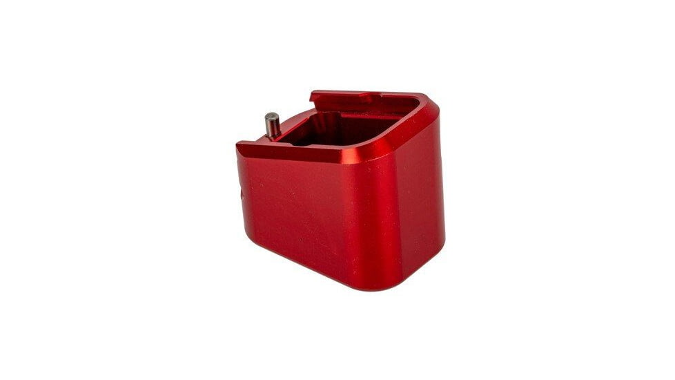Taran Tactical Innovations PPC Base Pad Kit for Glock 9mm, 3 Round, Red, 3, GBP9XL-03