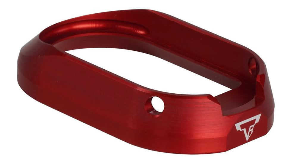 Taran Tactical Innovations 2011 Concealed Carry Magwell, Bright Red, 2011MWCC-03