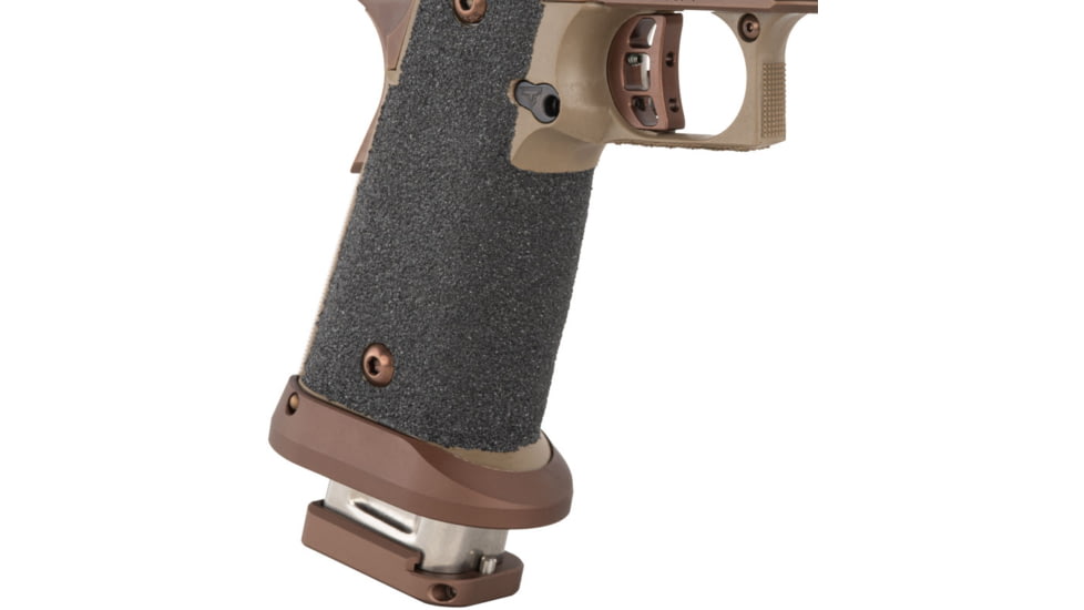Taran Tactical Innovations 2011 Concealed Carry Magwell, Coyote Bronze, 2011MWCC-06